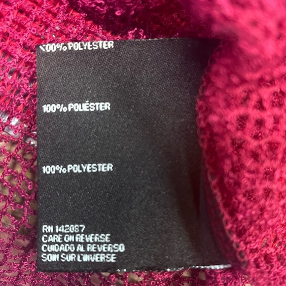 Noelle See Thru Cropped Blouse; OSFM - Picture 9 of 10